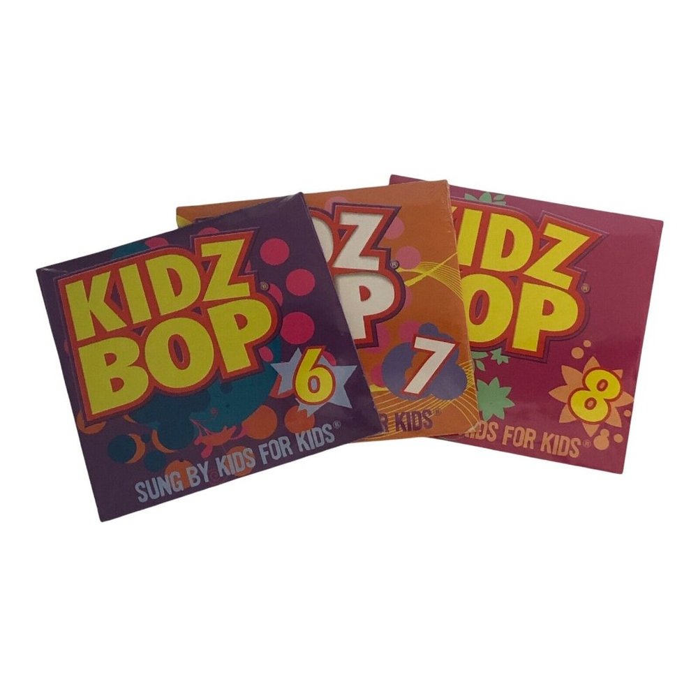 Kidz Bop 3 CD Lot McDonald’s Happy Meal Vol‎ 6 7 and 8